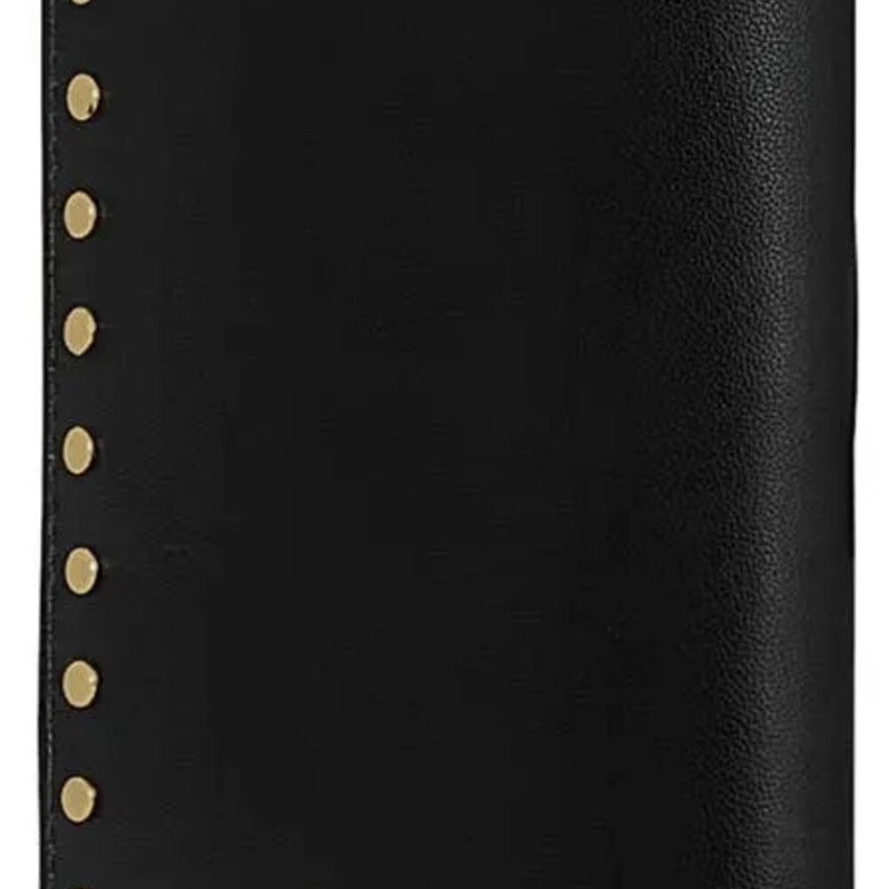 Rebecca Minkoff Bon Voyage Passport Case — Black Leather w/ Studs - Picture 3 of 12